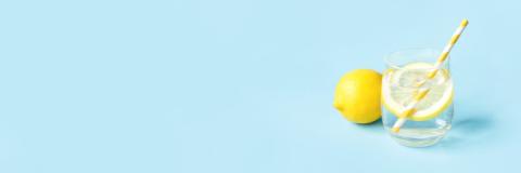 Homemade infused water to stay hydrated and healthy